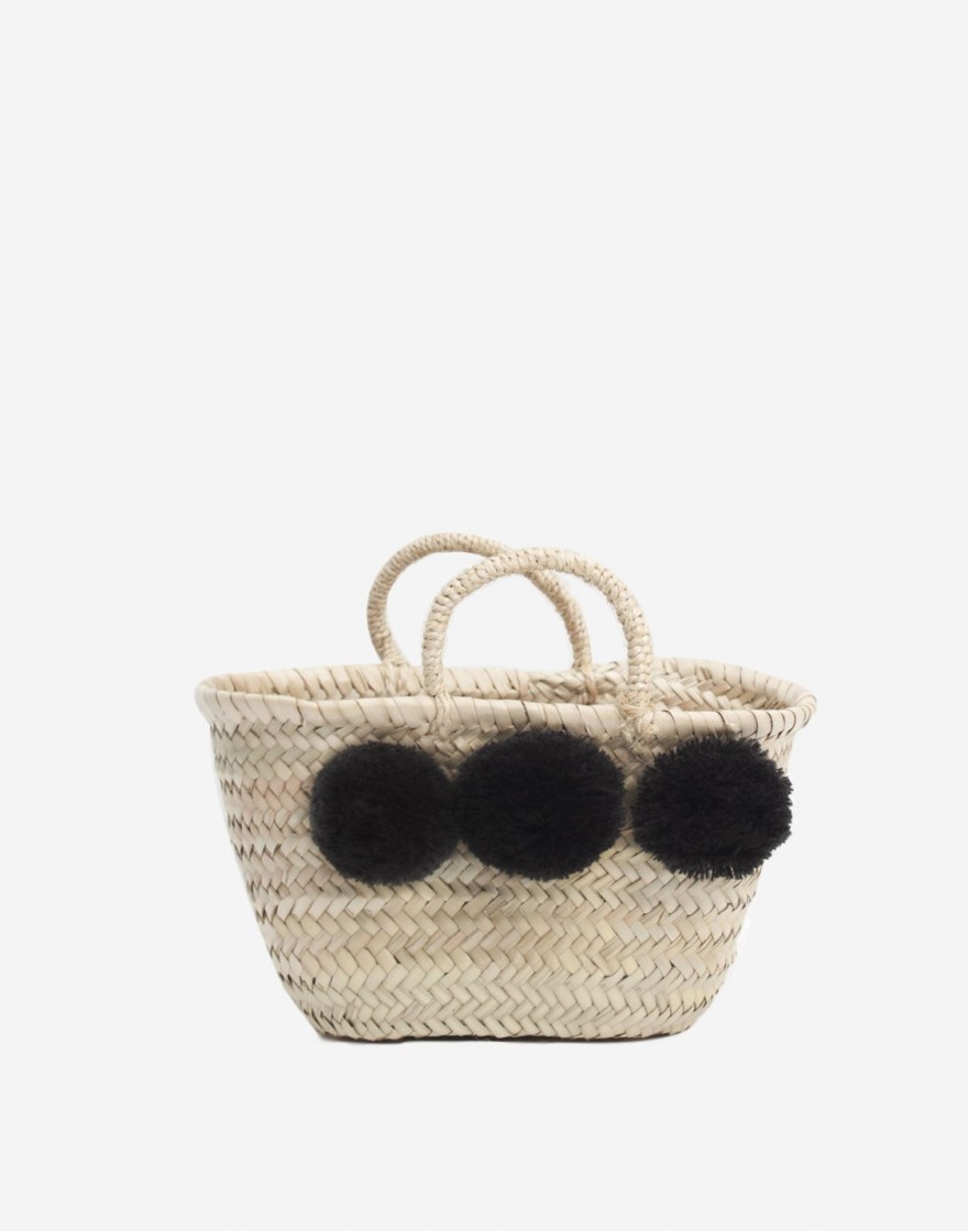 Panier Boho Noir