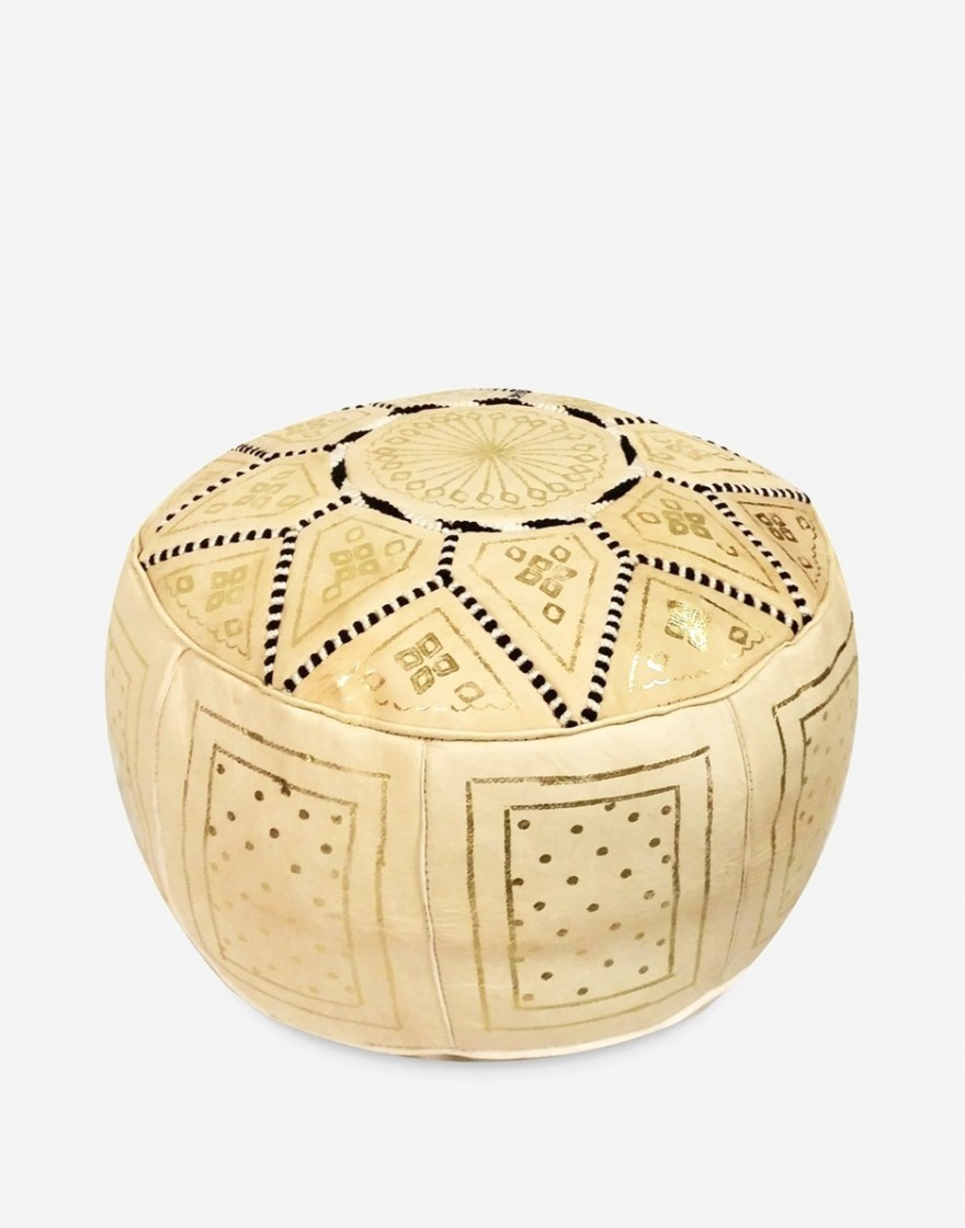 Pouf Marocain Naturel
