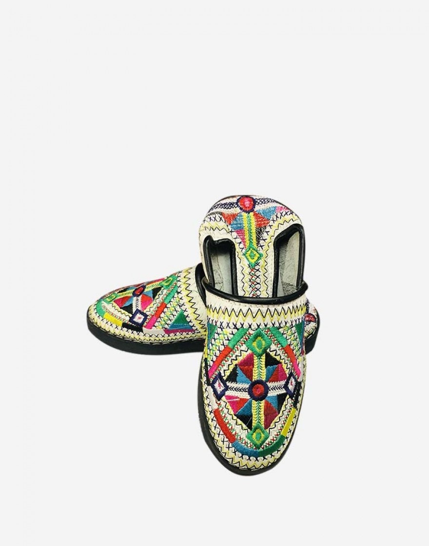 Babouche Amazigh Blanc