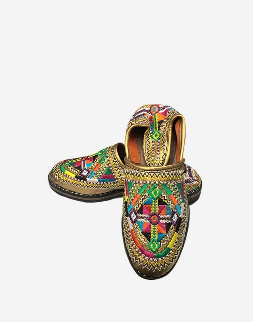 Babouche Amazigh Bronze