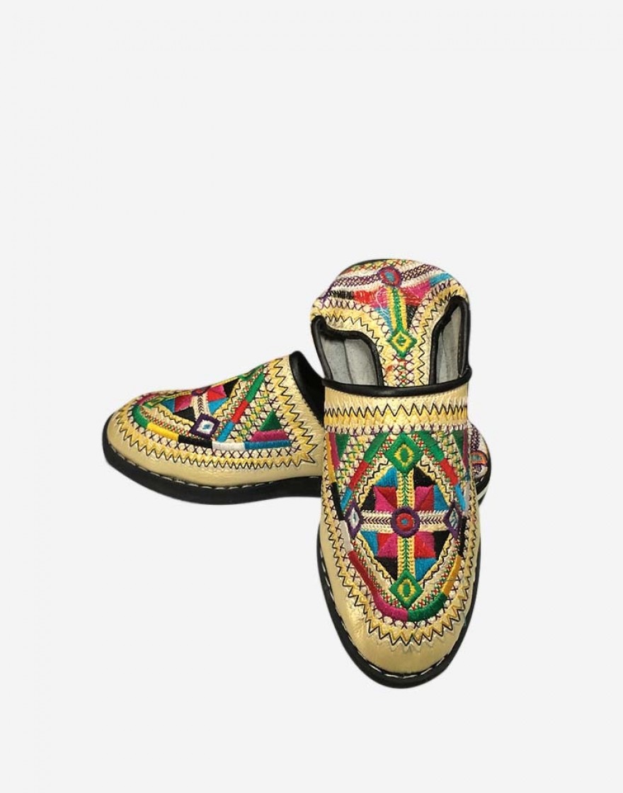 Babouche Amazigh Gold