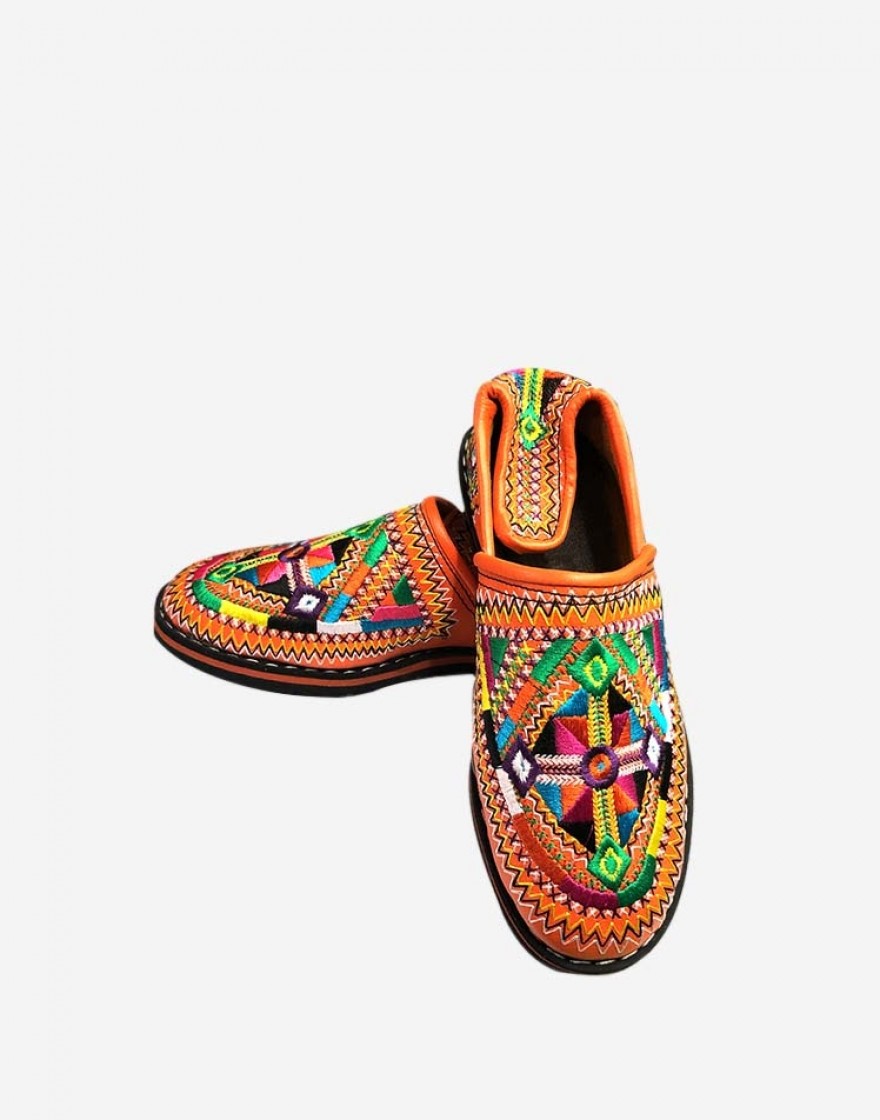 Babouche Amazigh Orange