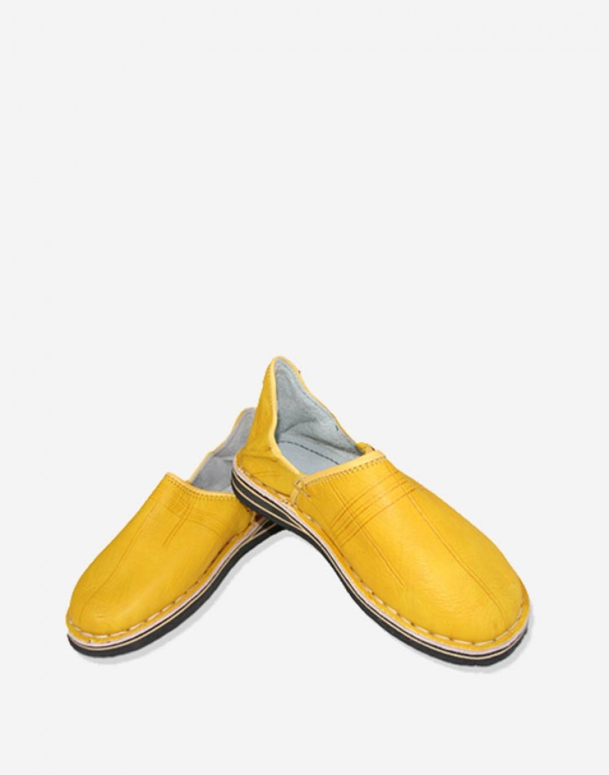 Babouche Berbères Jaune