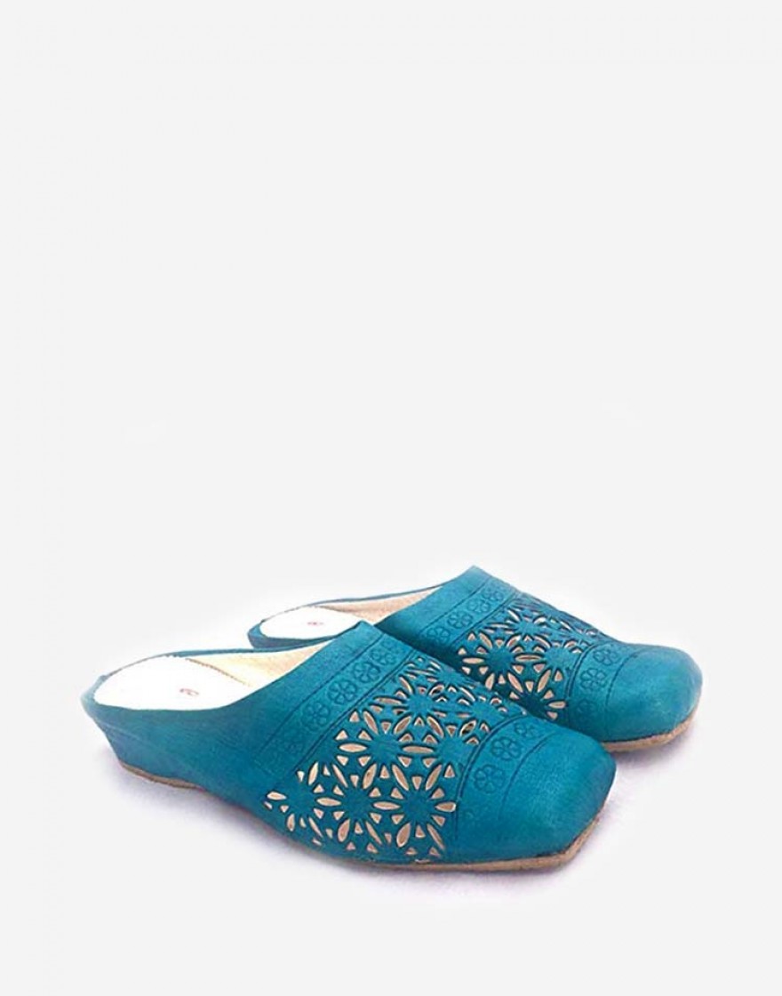 Babouche Baya Bleu Jean