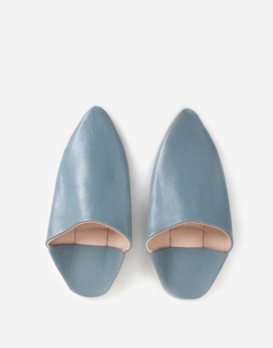 Babouche Atlas Gris 