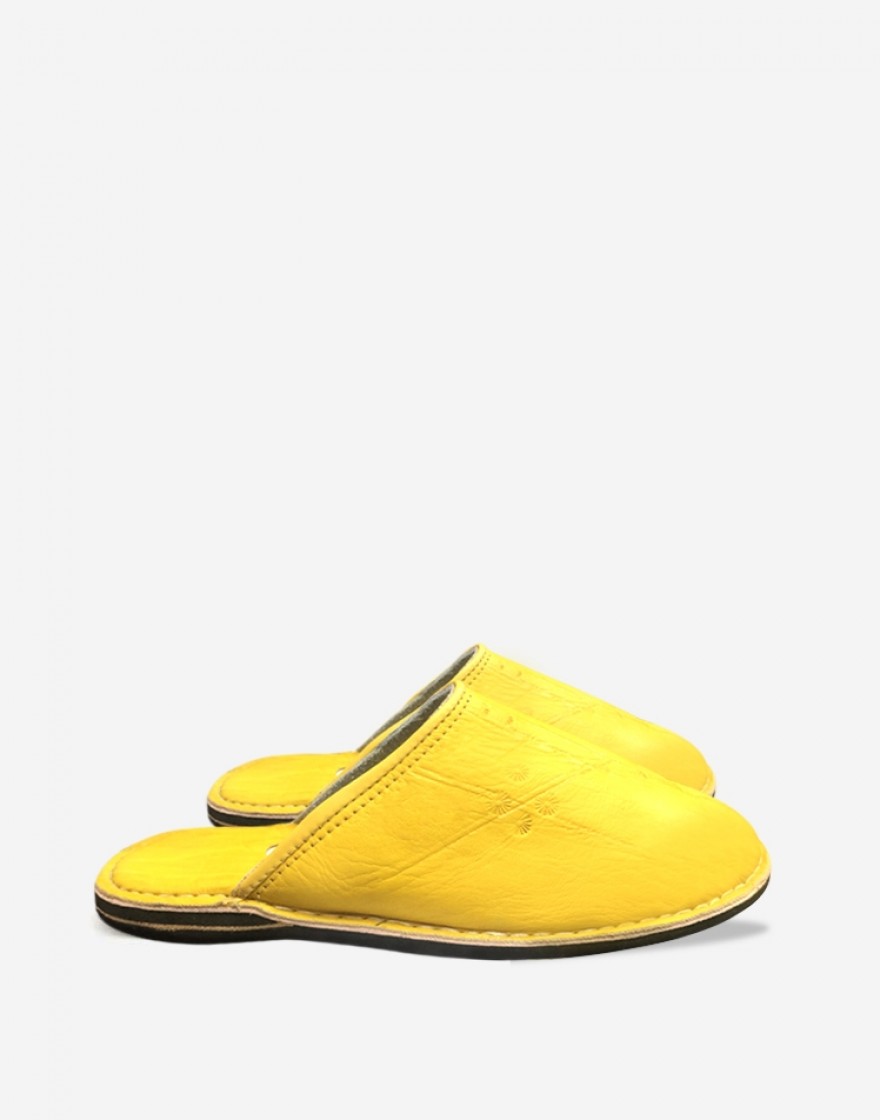 Babouche Dambira Jaune 