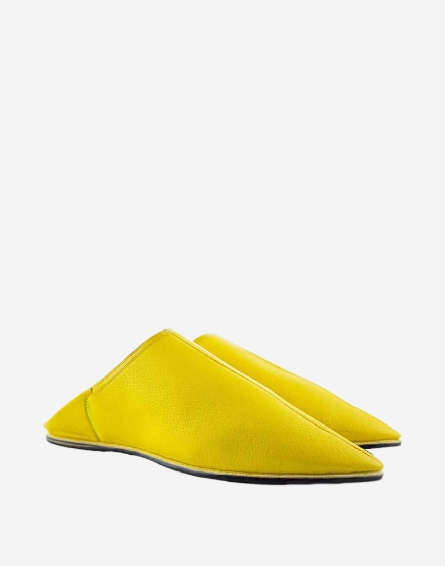 Babouche Royale de Fès Jaune