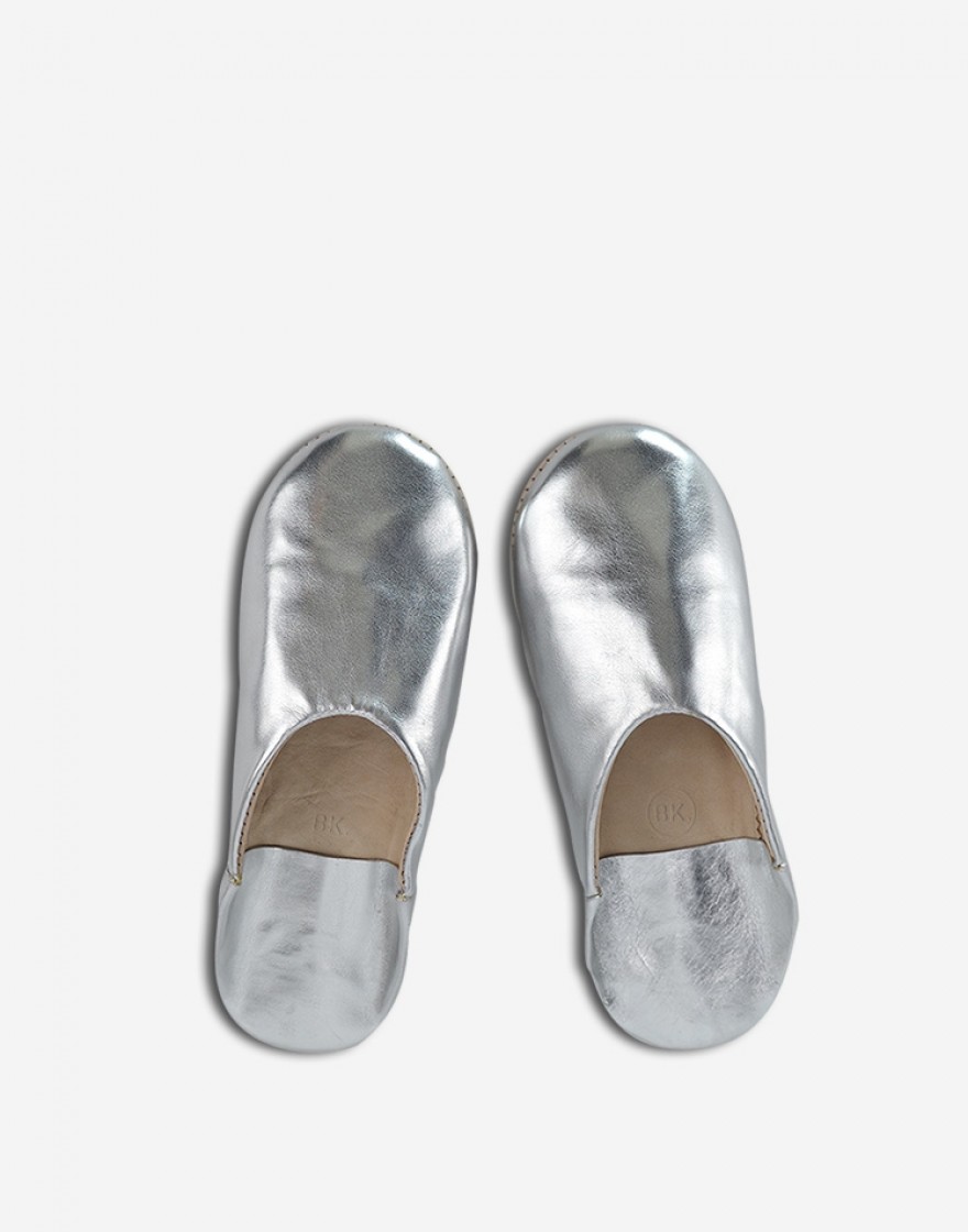 Babouche Louna Argentée