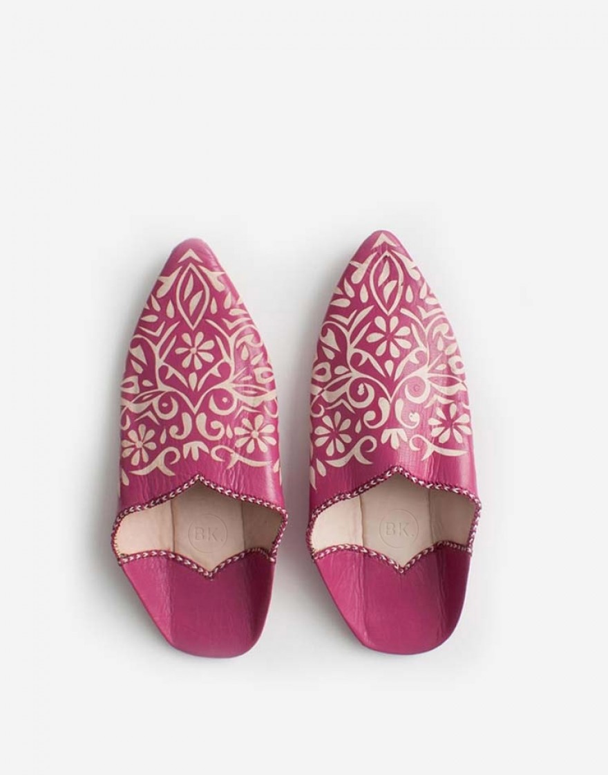 Babouche Farah Fushia