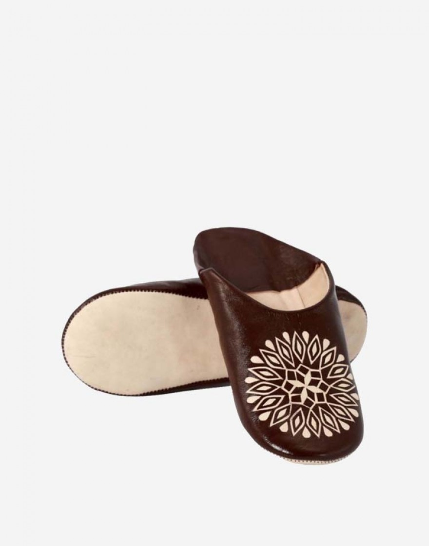 Babouche Dina Marron