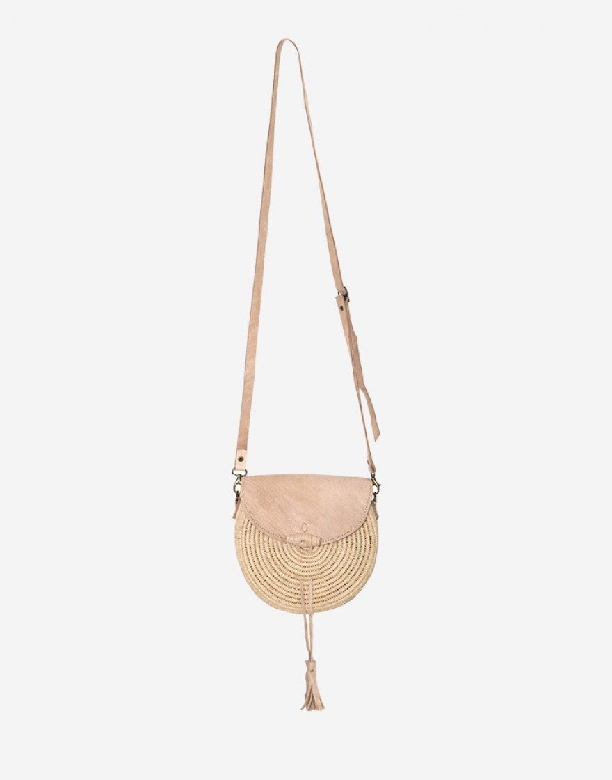 Sac Bandoulière en Raphia