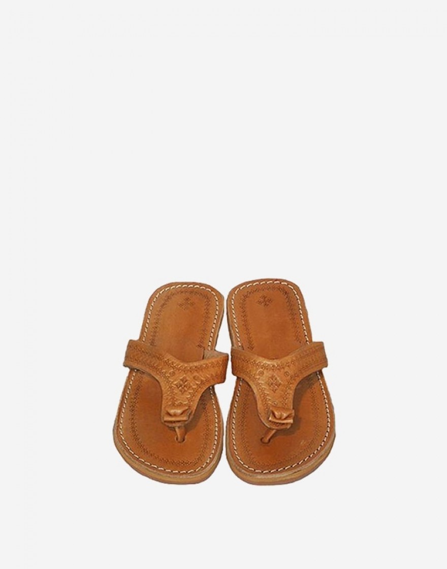 Tongs Majorelle Camel