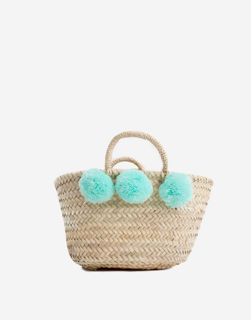Panier Boho Menthe