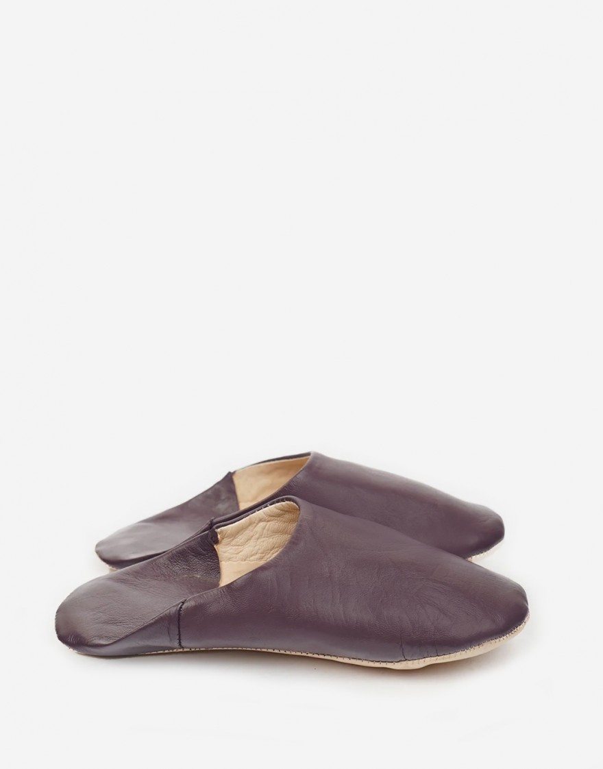 Babouche Anfa Mauve