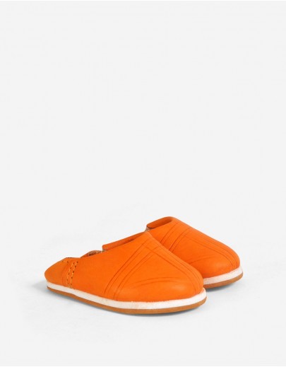 Babouche Arfoud Orange - Enfant
