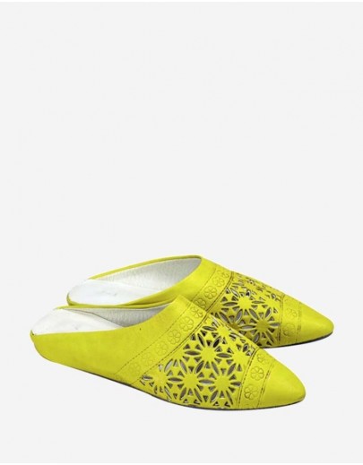 Babouche Kasbah Jaune