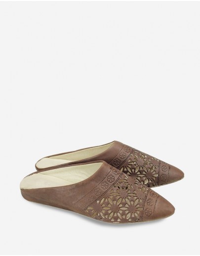 Babouche Kasbah Marron