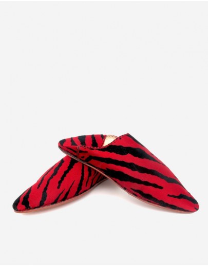 Babouche Samia Rouge