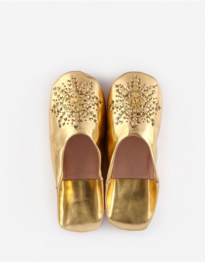 Babouche Nejma Gold