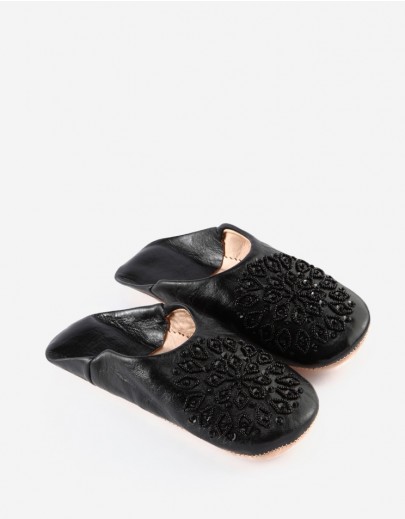 Babouche Nejma Noir