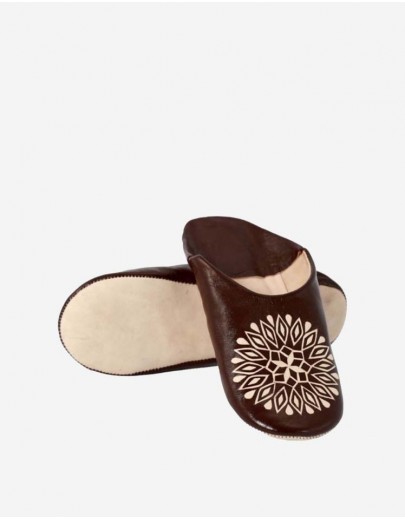 Babouche Dina Marron
