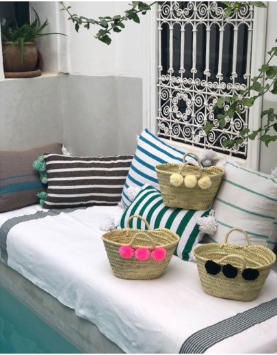 Panier Boho Crème