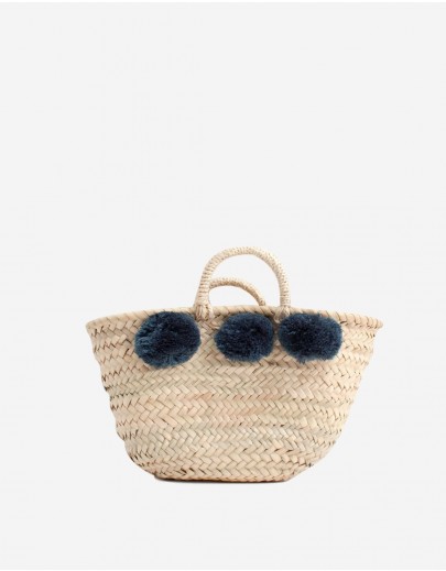 Panier Boho Indigo
