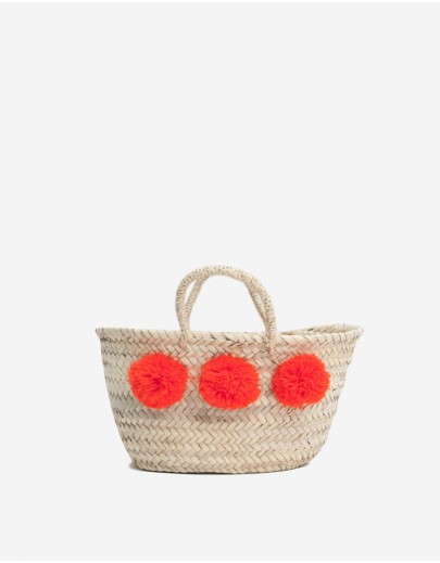 Panier Boho Orange