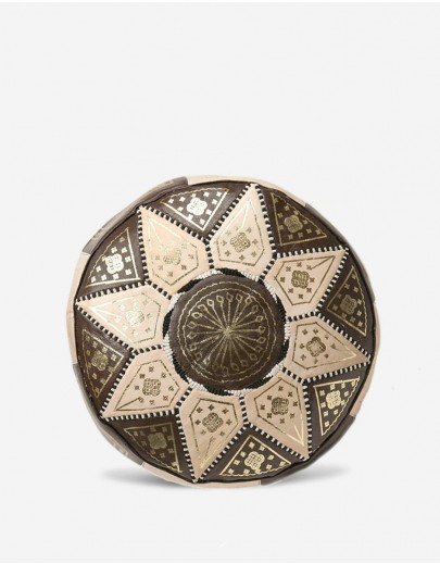 Pouf Marocain Marron