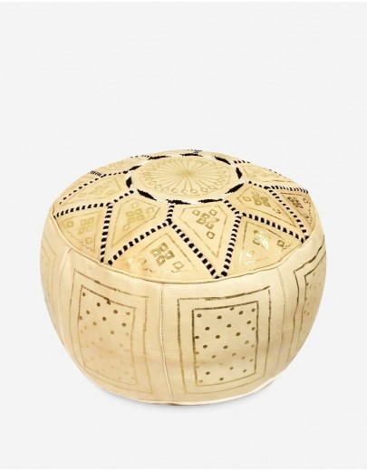 Pouf Marocain Naturel
