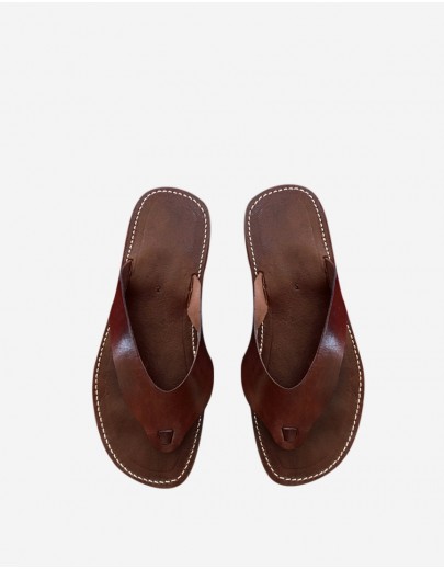 Sandales Meknès Marron