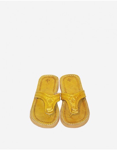 Tongs Majorelle Jaune