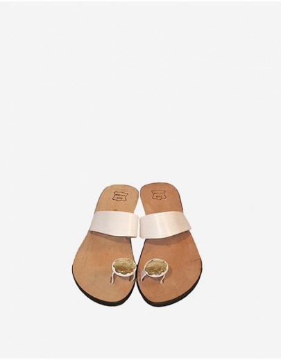 Tongs Oasiria Blanc