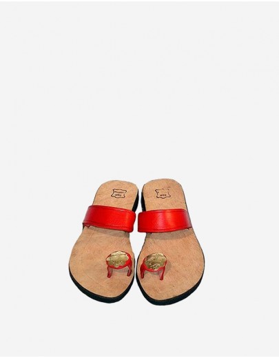 Tongs Oasiria Rouge