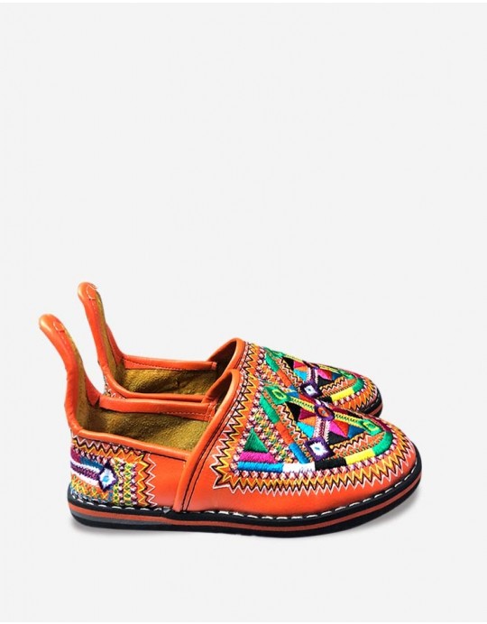 Babouche Amazigh Orange