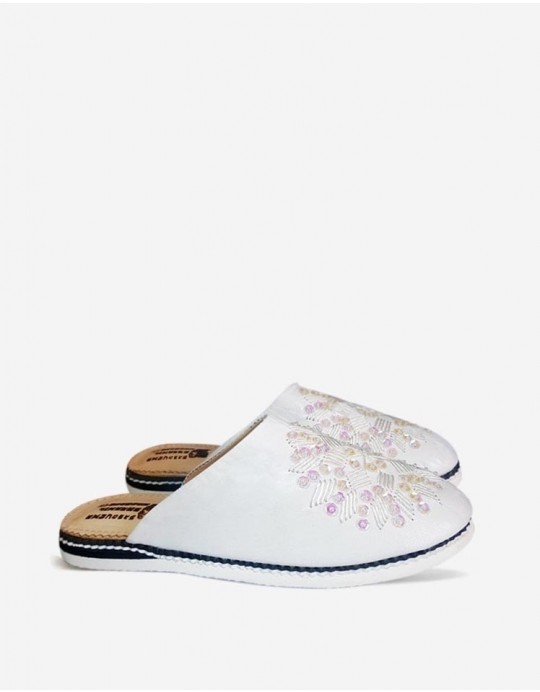 Babouche Chems Blanc