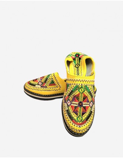 Babouche Amazigh Jaune