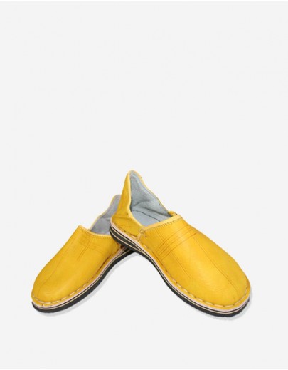 Babouche Berbères Jaune