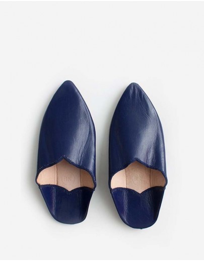 Babouche Dounia Bleu