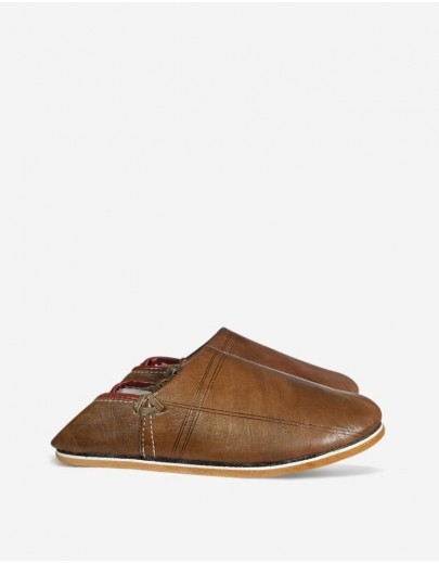 Babouche Arfoud Marron  