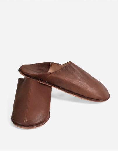 Babouche Safi Marron