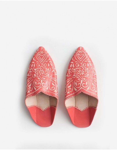 Babouche Farah Corail