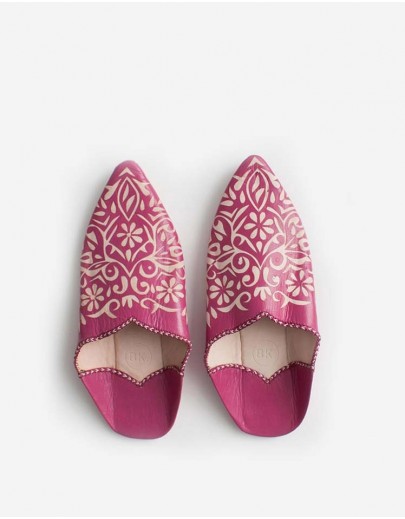 Babouche Farah Fushia